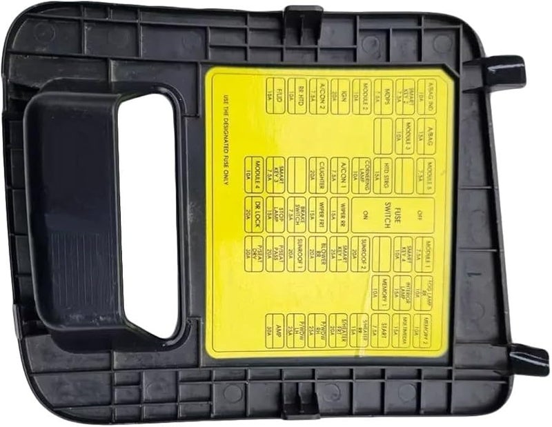 2013 2018 Hyundai Santa Fe Dashboard OBD Fuse Box Cover Trim Sleek Design - Image 3